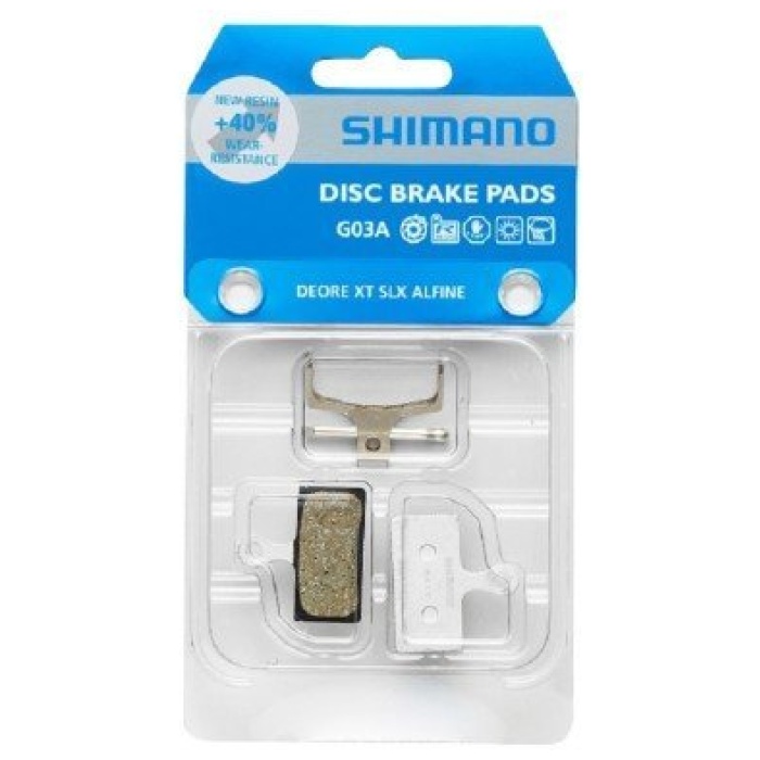 Shimano Remblokset G03A Resin BR-M Diversen Zilver