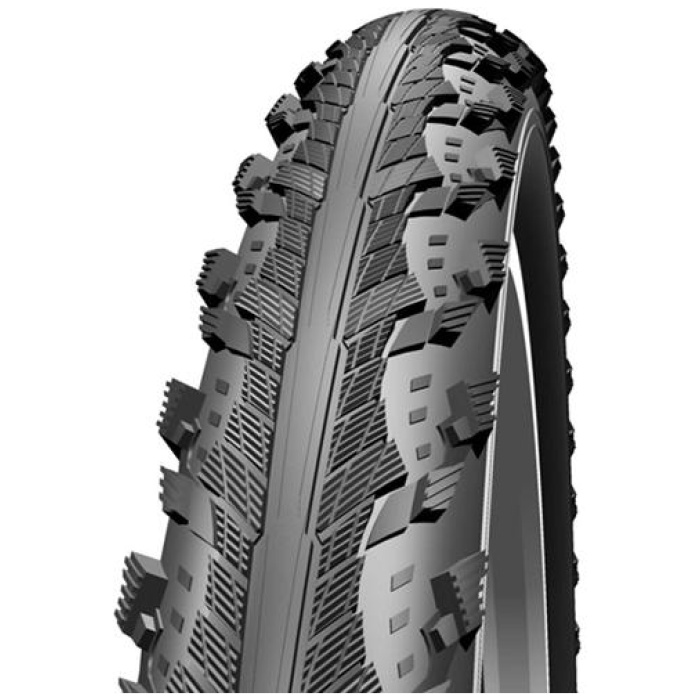 Schwalbe BUB 28X200 SC HURRICANE ZW Zwart