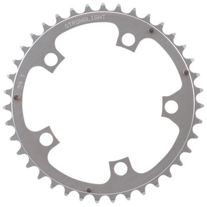 Stronglight KETT BLAD 39 SL S RACE DURAL 9/10V 110 ZI Zilver - Afbeelding 2