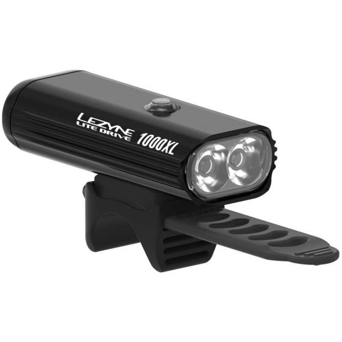 Lezyne LITE DRIVE 1000XL FRONT BLACK BLK/HI GLOSS - Afbeelding 3