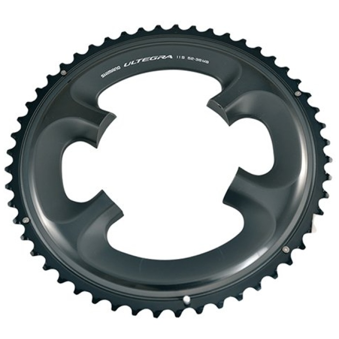 Shimano Kettingblad 52T-MB Ultegra Zwart - Afbeelding 2