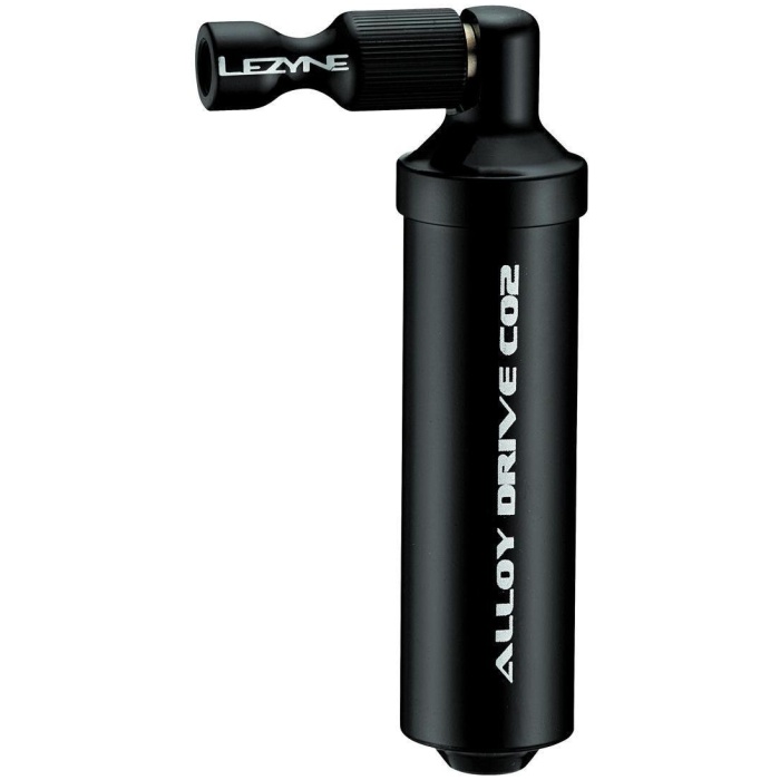 Lezyne ALLOY DRIVE CO2 HEAD BLACK/HI GLOSS