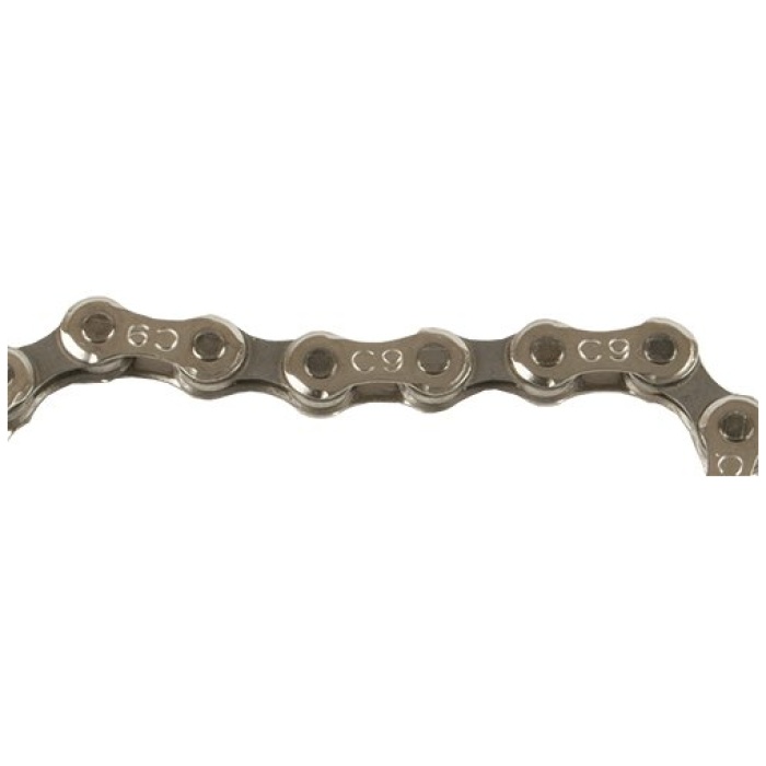 Campagnolo Campa. Ketting Record 9-v. 114 sch. Zilver