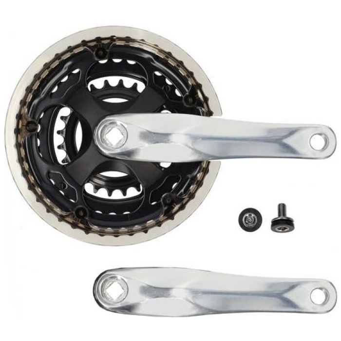 Merkloos CRANKSTEL ATB 24/34/42 LASCO ALM 170 ZI/ZW 8/9 -5M Zilver/Zwart
