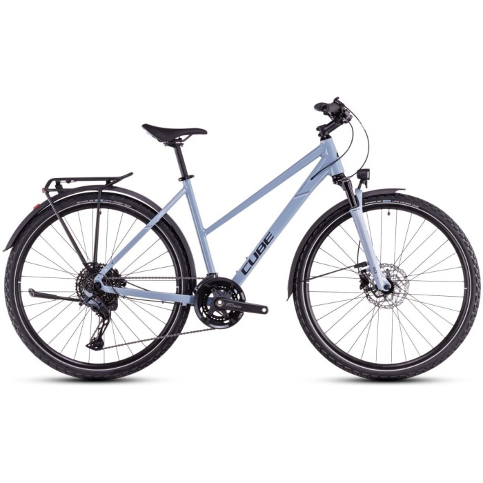 Cube NATURE EXC ALLROAD Pigeonblue/black - Afbeelding 3