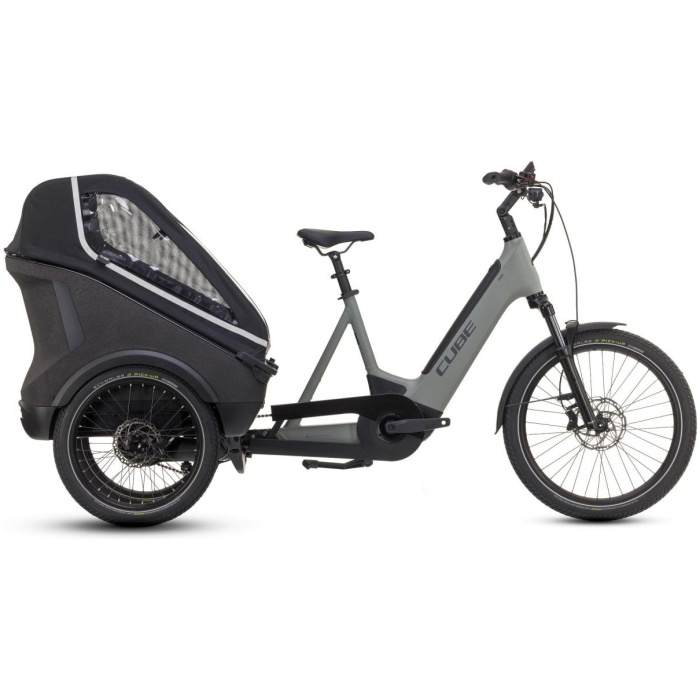 Cube TRIKE FAMILY HYBRID Swampgrey/black