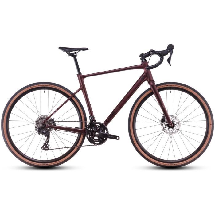 Cube NUROAD RACE Rubyred/gloss