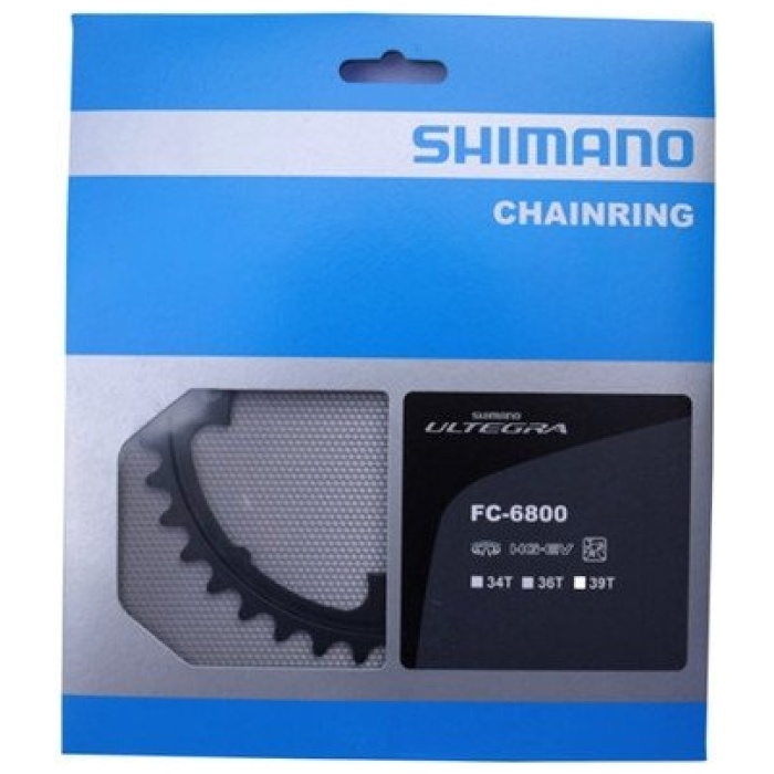 Shimano Kettingblad 39T-MD Ultegra FC-6800 Voor 53-39T Zwart