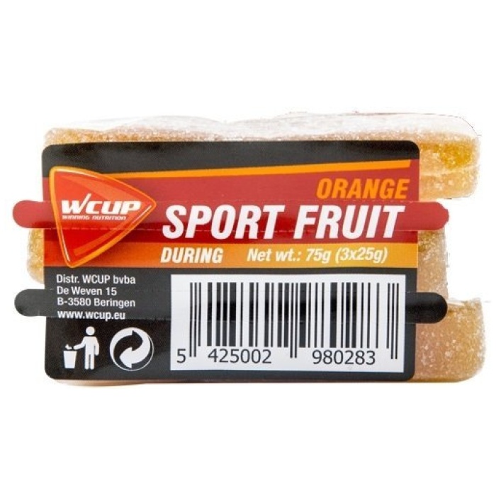 Wcup sports fruit 25 gr Orange