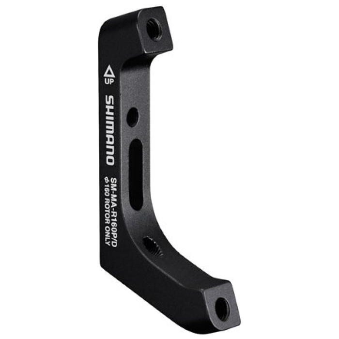 Shimano Montage Adapter Schijfem Acht 160mm Schijf Flat M ZWART