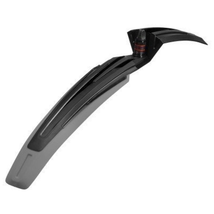 Cube MUDGUARD PERF. 29" FRONT BLK´N´GRY BLACK/GREY