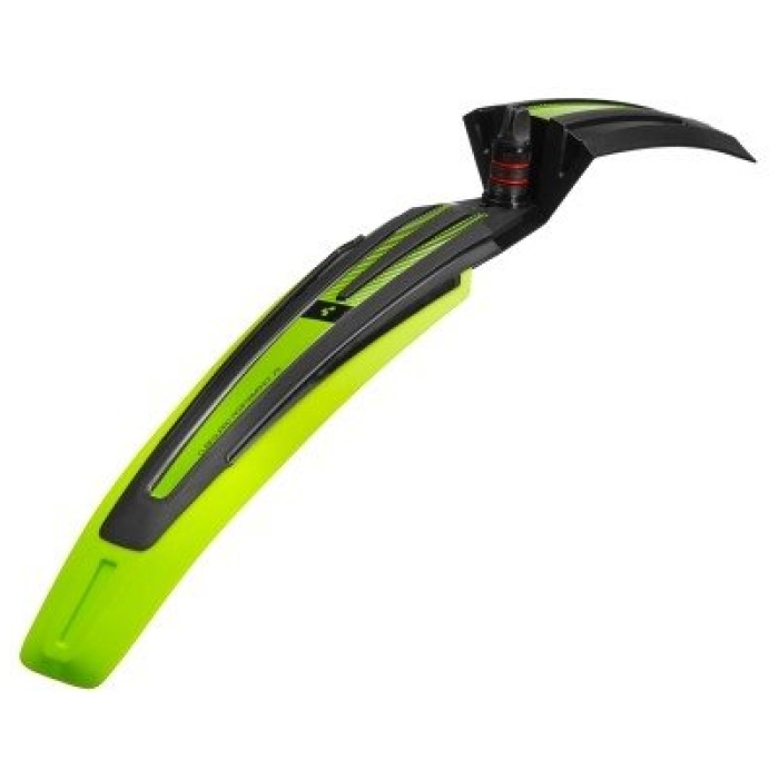 Cube MUDGUARD PERF. 29" FRONT BLK´N´GRN BLACK/GREEN
