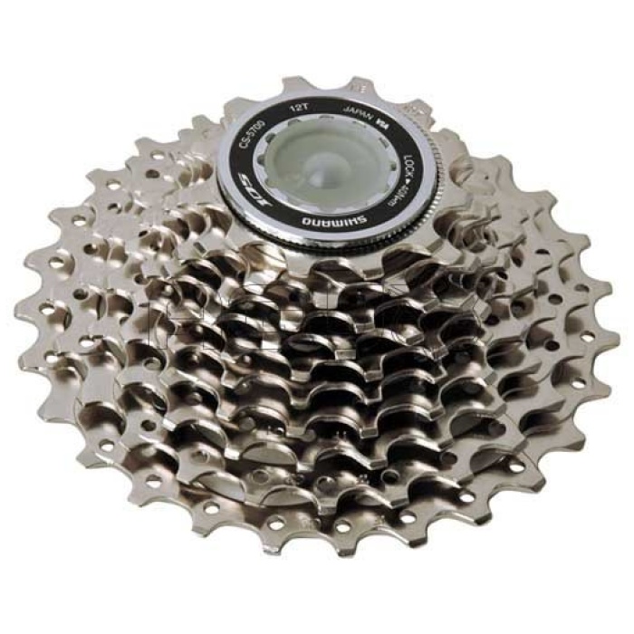 Shimano CASSETTE 105 5700 10 SPEED 11-28 Zilver