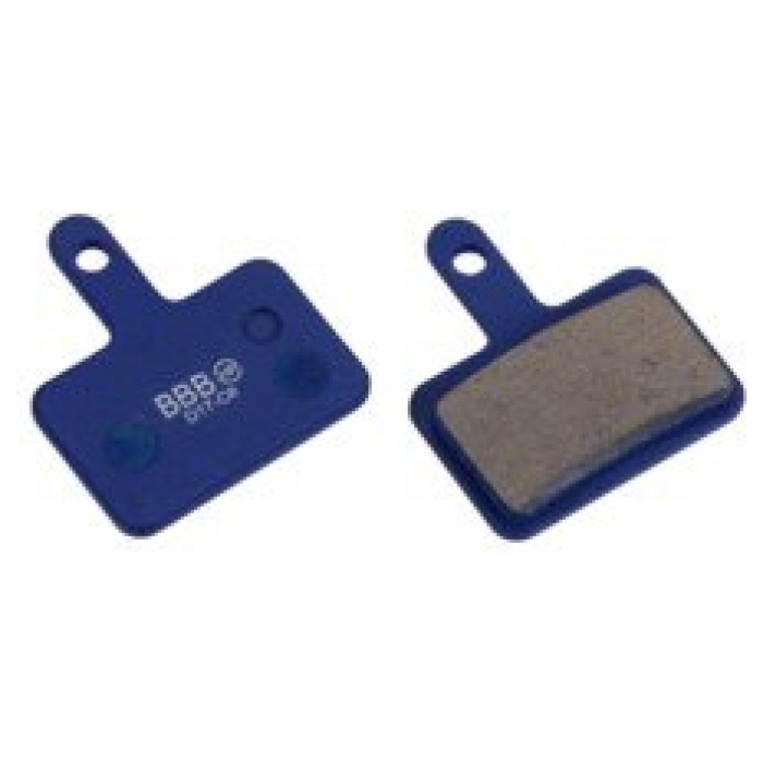 BBB BBS-53 Remblokken DiscStop Comp.Shim.Deore BR-M525 Hydro Blauw