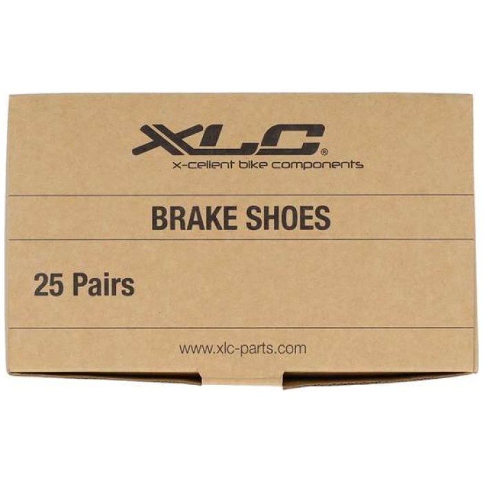Xlc REMRUBBER V BRAKE INB 70MM DS A 25 SET Zwart - Afbeelding 2