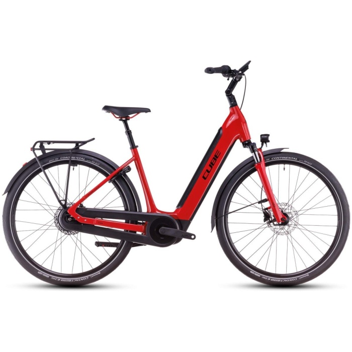 Cube SUPREME HYBRID COMFORT PRO 500 Firered/black