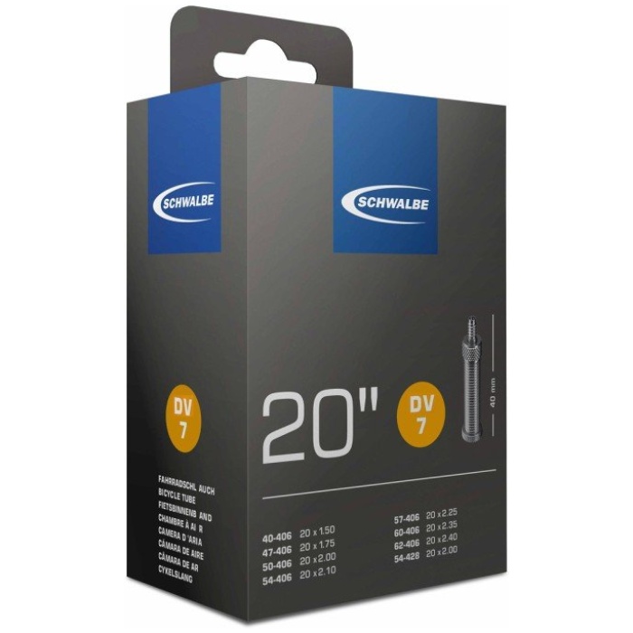 Schwalbe SW -7- Dunlop 20 47/57-406 22 INCH Zwart
