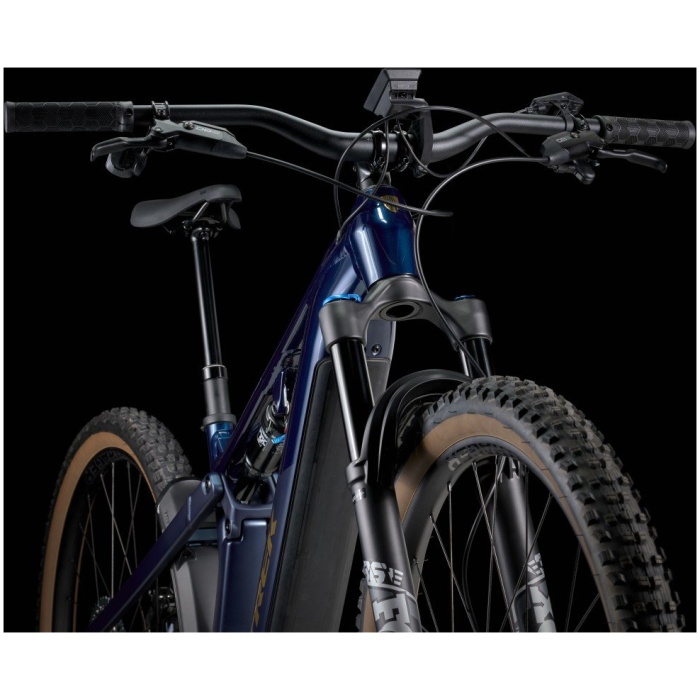 Trek Powerfly FS+ 8 Gen 4 MATTE/GLOSS MULSANNE BLUE