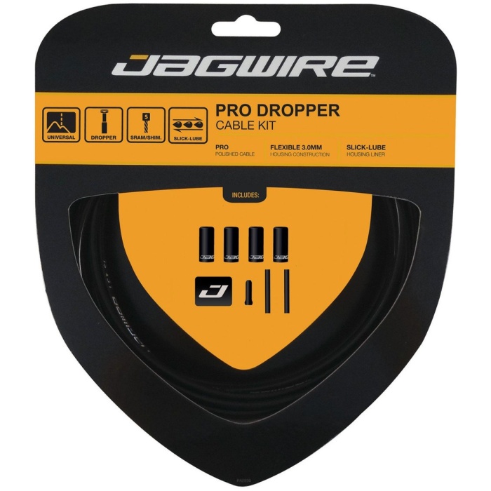 Jagwire Pro Dropper Kit 3mm - Zwart - Afbeelding 2