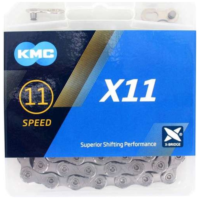 Kmc KETTING 11V 11/128 X11 GRY Grijs