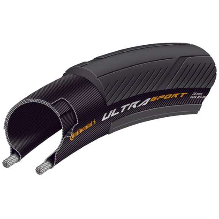 Continental BUB 28X11/8 CO ULTRA SPORT III ZW VW Zwart - Afbeelding 3
