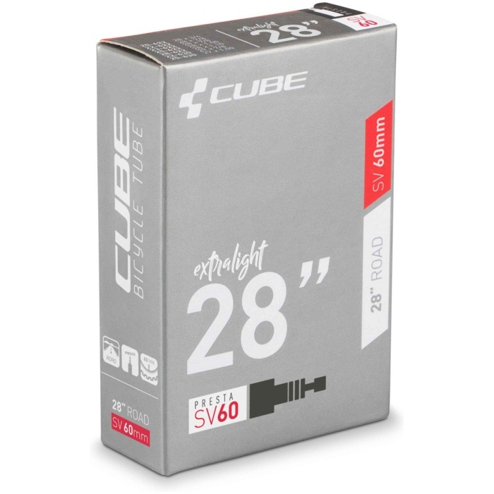 Cube TUBE 28" ROAD SV 40MM BLACK