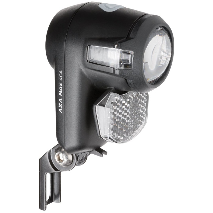 Axa KOPLAMP NOX CITY AUTO OFF LED BATT KB ZW Zwart