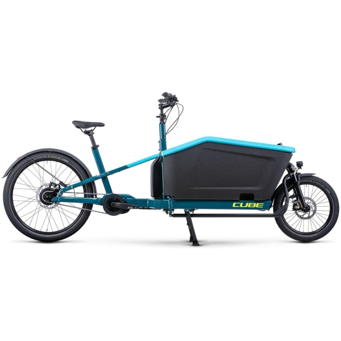 Cube CARGO HYBRID Blue/lime