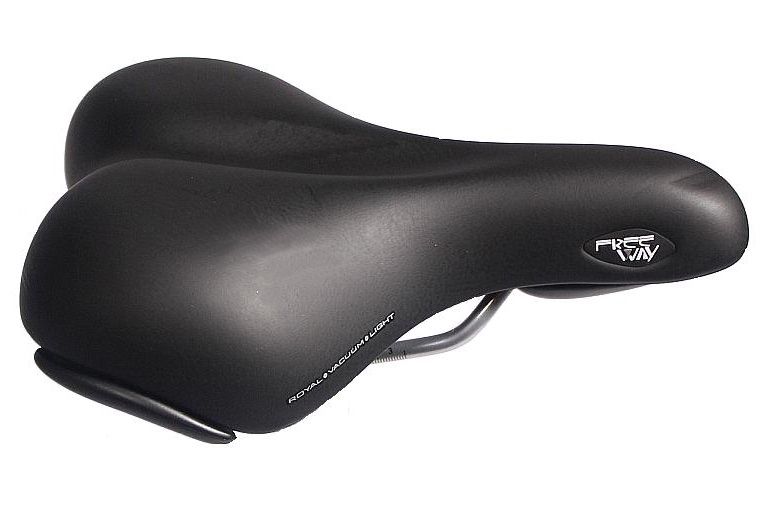 Selle Royal ANP ZADEL SR 5096URC FREEWAY Z/S ZW Zwart