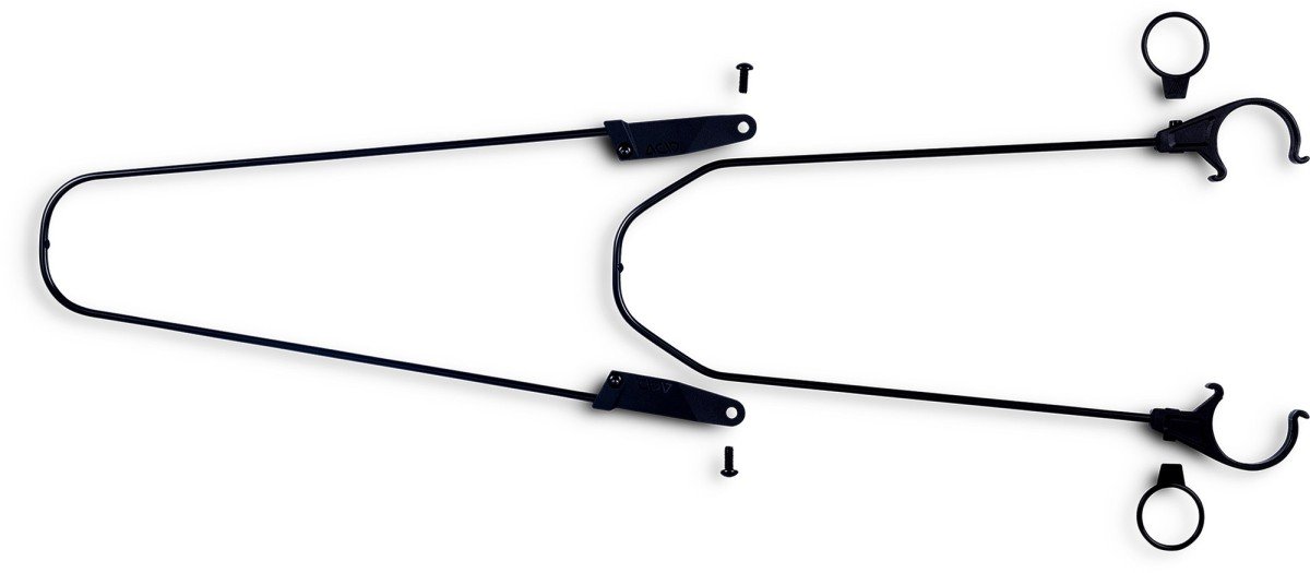 Acid STAYS FOR MUDGUARD SET MTB 60 EXTRA LONG 1.0 BLACK