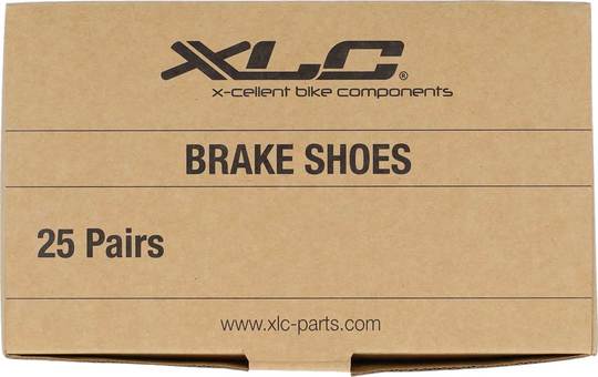 Xlc REMRUBBER V BRAKE INB 70MM DS A 25 SET Zwart - Afbeelding 2