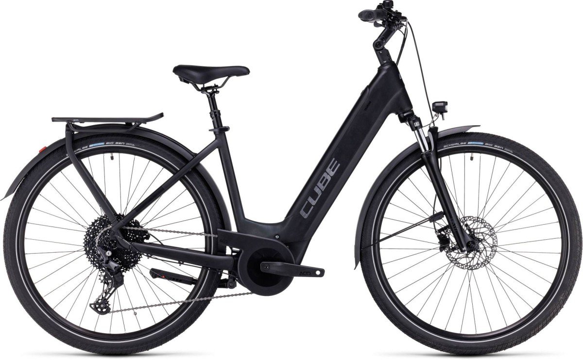 Cube TOURING HYBRID PRO 625 Black/metal - Afbeelding 3
