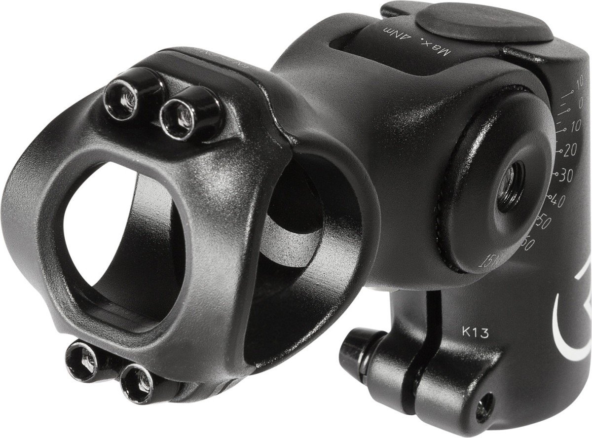 Rfr RAISED ADJUSTABLE STEM MTB 31,8 MM X 80 MM BLACK