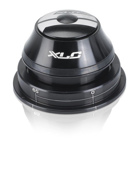 Xlc BALHOOFDSTEL COMP 11/8"-11/2" SEMI GEINT MB ZW Zwart