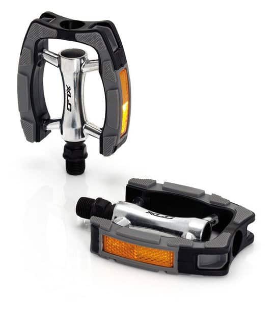 Xlc PEDAAL COMFORT PVC/ALM ZW/ZI/GRY STEL PDC07 Zwart/Zilver/Grijs