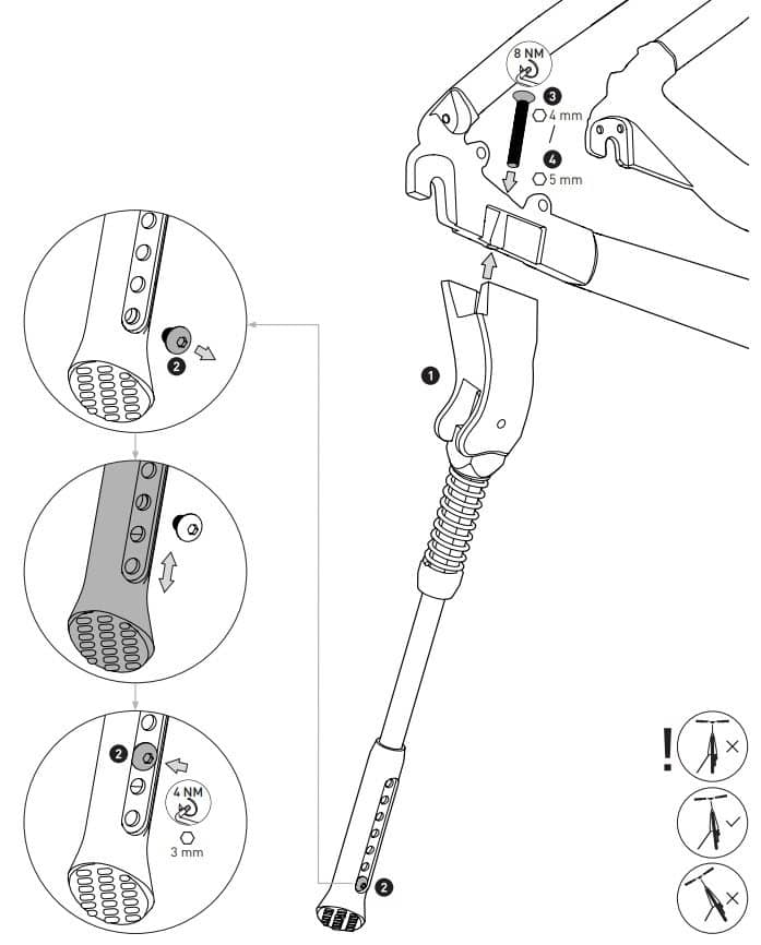 Cube KICKSTAND STAND PRO BLACK - Afbeelding 4