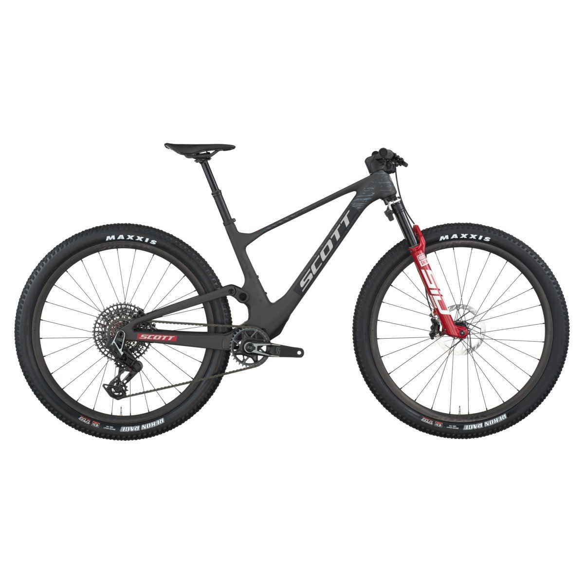 Scott Spark RC World Cup Carbon Black - Afbeelding 2