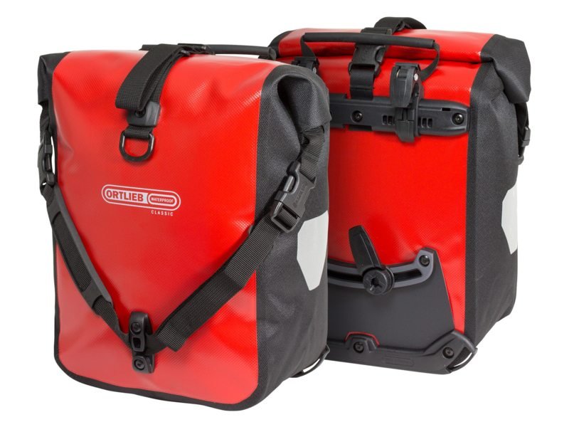 Ortlieb TAS VOOR FRONT ROLLER CLASSIC F6302 RED-BLACK QL2.1 (PAAR) Rood - Afbeelding 3